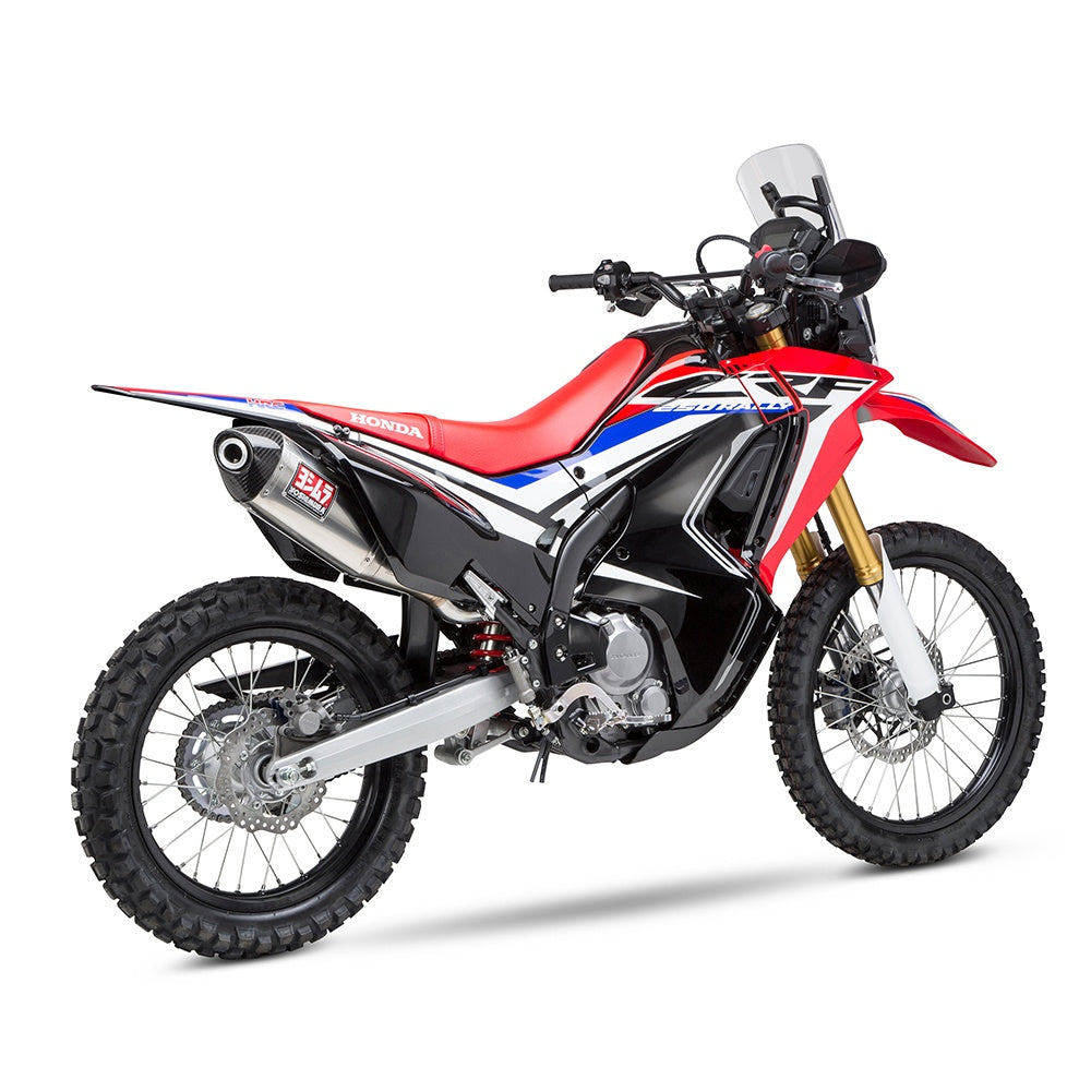 Yoshimura CRF250L/Rally 17-20 Race RS-4S Stainless Full Exhaust, w/ Stainless Muffler