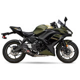 Yoshimura NINJA/Z 650 17-25 Race AT2 Stainless Full Exhaust, w/ Carbon Fiber Muffler