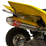Yoshimura SUZUKI/KAWASAKI LTZ400 03-14 RS-2 Stainless Slip-On Exhaust, w/ Aluminium Muffler