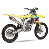Yoshimura RM-Z450 18-25 RS-12 Stainless Full Exhaust, w/ Aluminium Muffler