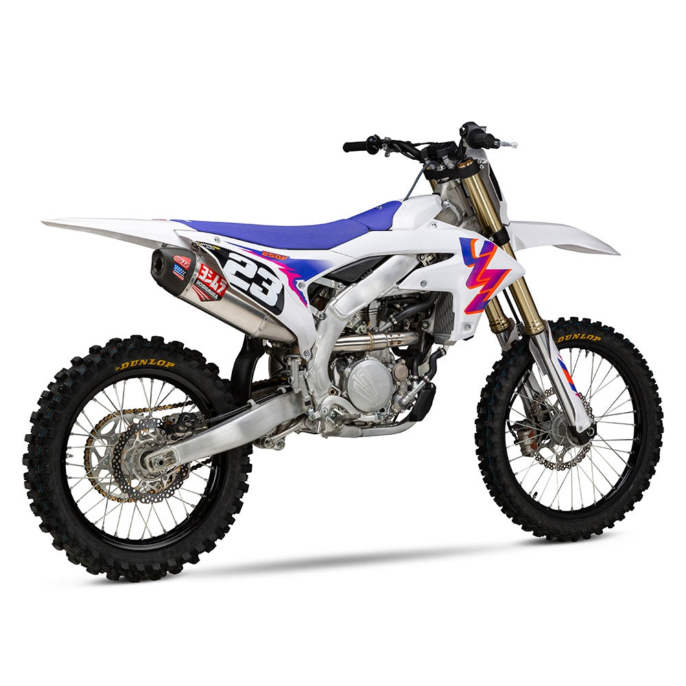 Yoshimura YZ250F 2024 RS-12 Stainless Full Exhaust, w/ Aluminium Muffler
