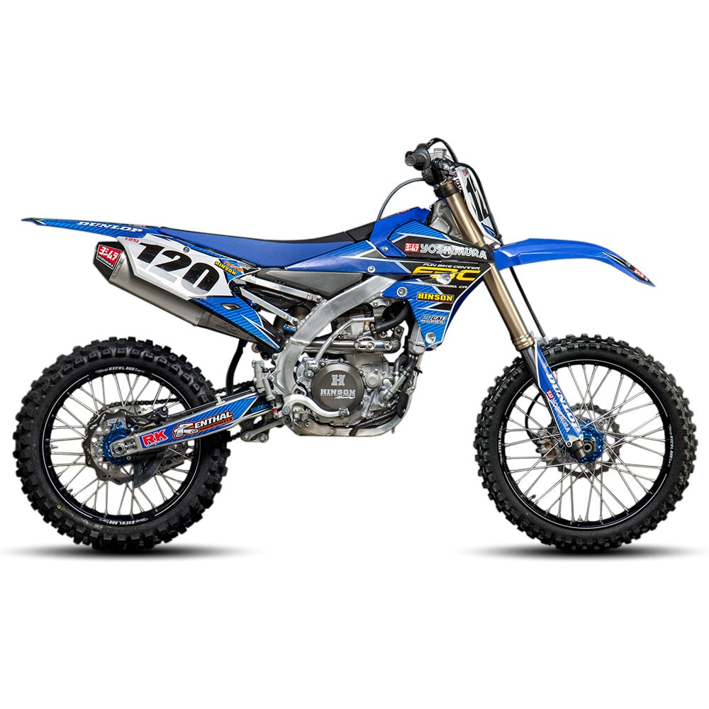 Yoshimura YZ450F 14-17 RS-4 Stainless Full Exhaust, w/ Aluminium Muffler