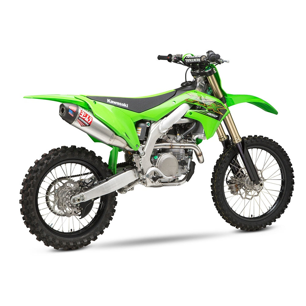 Yoshimura KX450F 19-23 / KX450X 21-23 RS-12 Stainless Full Exhaust, w/ Aluminium Muffler