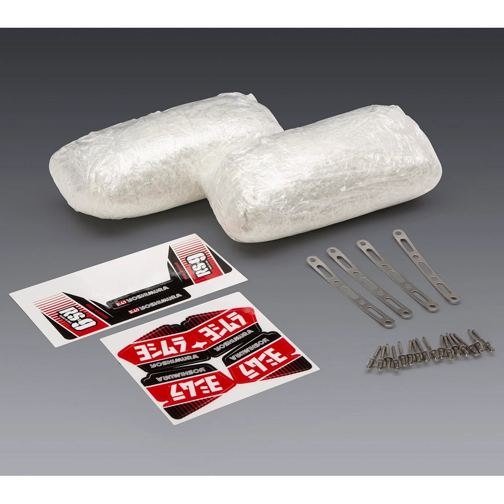 Yoshimura RS-9T Dual Premium Muffler Repack Kit 550g