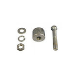#ZODIAC MOTOR MOUNT SPACER CHR 0.50 IN & 2.00 INCH BOLT