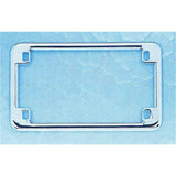 ZODIAC LIC PLATE FRAME CHROME