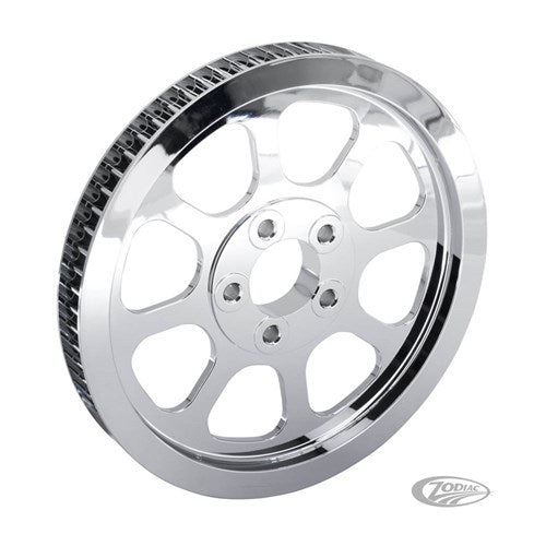 ZODIAC PULLEY CHROME 70T 2000 & LATER SOFTAIL