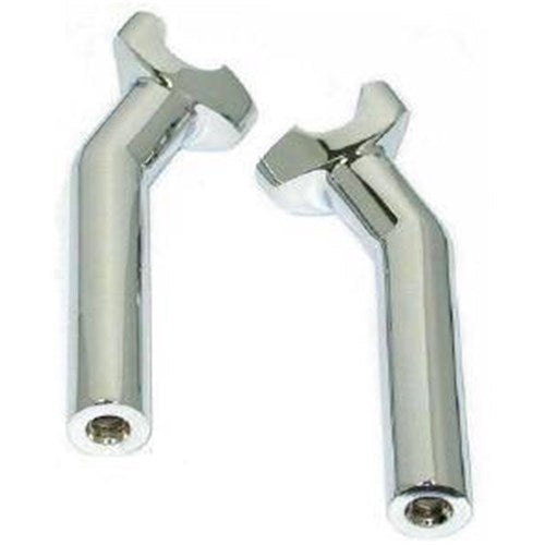 Zodiac Custom Pullback Risers 6.5 Inch Chrome