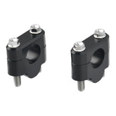 Zeta Handlebar Rise Kit 19mm Height - 22.2mm Bar - Black