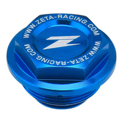 Zeta Rear Brake Reservoir Cover - Brembo KTM / Husqvarna / GasGas - Blue