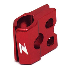 Zeta Front Brake Line Clamp - Kawasaki KXF / KLX, Suzuki RM / RM-Z - Red