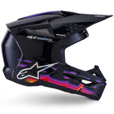 AS8301126 SM3 FORCE HELMET ECE06 BLACK GLOSSY