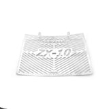 Branded Radiator Guard stainless - Kawasaki ZX-10R/RR '21-