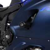 R&G Aero Crash Protectors (white), Yamaha R7 '22-