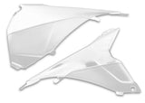 KTM AIR BOX COVER 13-14 WHT