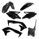 5 PIECES REPLICA KIT KAWASAKI KXF 450 2018 - Black