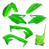 5 PIECES REPLICA KIT KAWASAKI KXF 450 2018 - Green