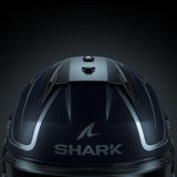 Shark D-Skwal 3 Drone Mat Helmet - Troy Lee Designs - Blue/Silver