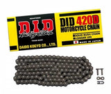 DID #420 D Standard S/Bush 120L RJ - Clip BK