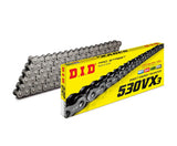 DID #530 VX3 Pro X-Ring 114L ZJ - Rivet BK