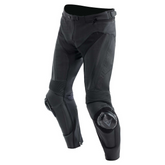 DELTA 4 LEATHER PANTS BLACK/BLACK
