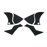 BMW R1200GS '13- Tank Traction Grips : Clear 6-Grip Kit