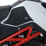 Benelli TNT 125 '17- Tank Traction Grips : Clear 2-Grip Kit