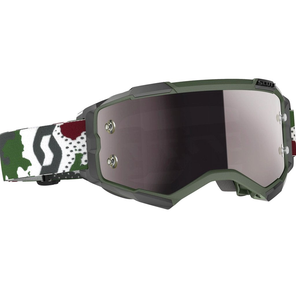 SCOTT FURY - DARK GRN/WHT - SIL CHR WRKS