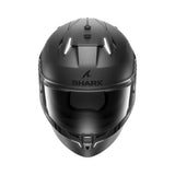 SHARK SKWAL i3 BLANK SP MAT ANT BLK SIL XS