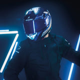 SHARK SKWAL i3 RHAD BLK CHR BLU L