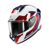 SHARK SKWAL i3 RHAD WHT CHR RED M