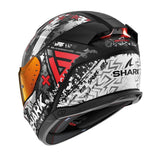 SHARK SKWAL i3 HELLCAT BLK CHR RED L