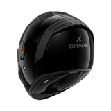 SHARK SPARTAN RS BLANK SP GLOSS BLK XL
