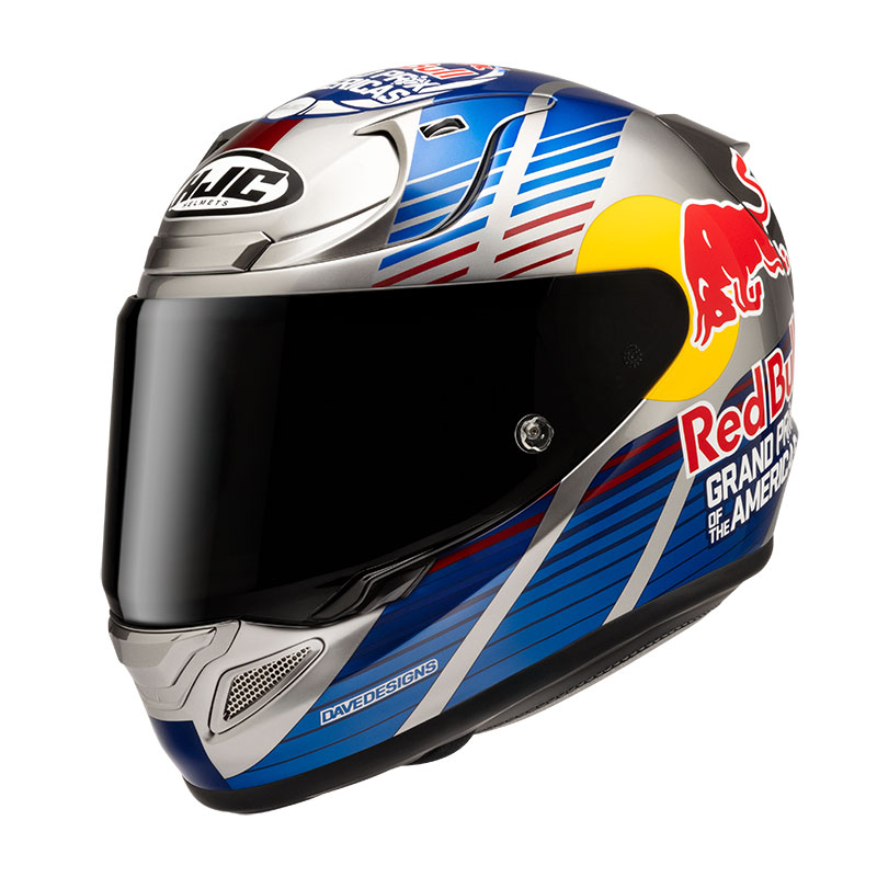 RPHA 12 HELMET RED BULL AUSTIN GP2 MC-21/2 EXTRA