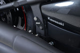 Footrest Plates(pair,BLK),Kaw VN900 Cus '07-/Clas 06-'11-
