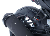 Exhaust Hanger & LH footrest blanking plate (kit), BLK,