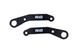 Tie-Down Hooks, pair, black, KTM RC125/390 '17-