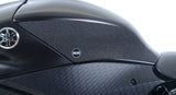 Yamaha YZF-R6 '17- Tank Traction Grips : BLACK 2-Grip Kit