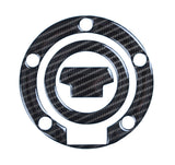Red Dynamic Fuel Cap Surround -Carbon