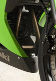 Downpipe Grille, GREEN, Kaw Ninja 300/Ninja 250 '13-'17