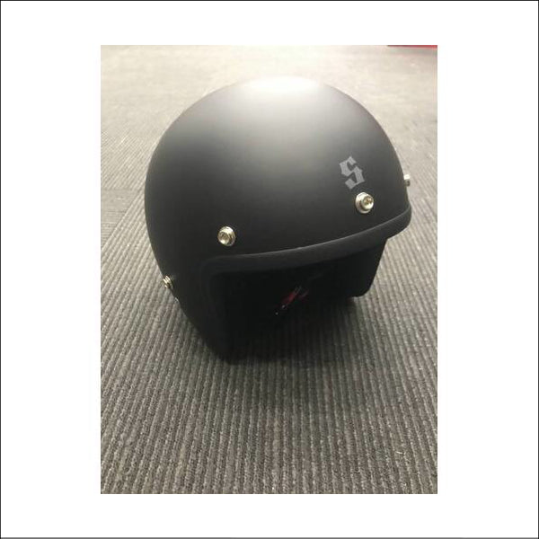 Scorpion Baron Helmet Matt Black - With Studs