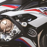 CRASH PROTECTORS -AERO BMW S1000RR '19- White (RACE)