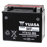 YUASA SUPER MF BATTERY YTX12-BS