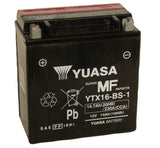 YUASA SUPER MF BATTERY YTX16BS1