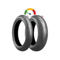 Soft compound motorcycle tyres