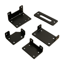 ATV and UTV winch mount plates