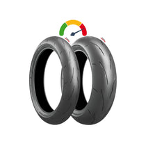 Hard compound motorcycle tyres