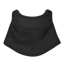 Helmet neck curtains