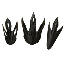 Helmet visor peaks