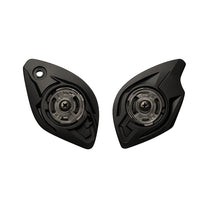 Helmet visor side pods